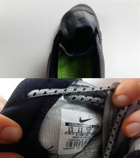 nike thea plum fake - how to identify a fake Nike.